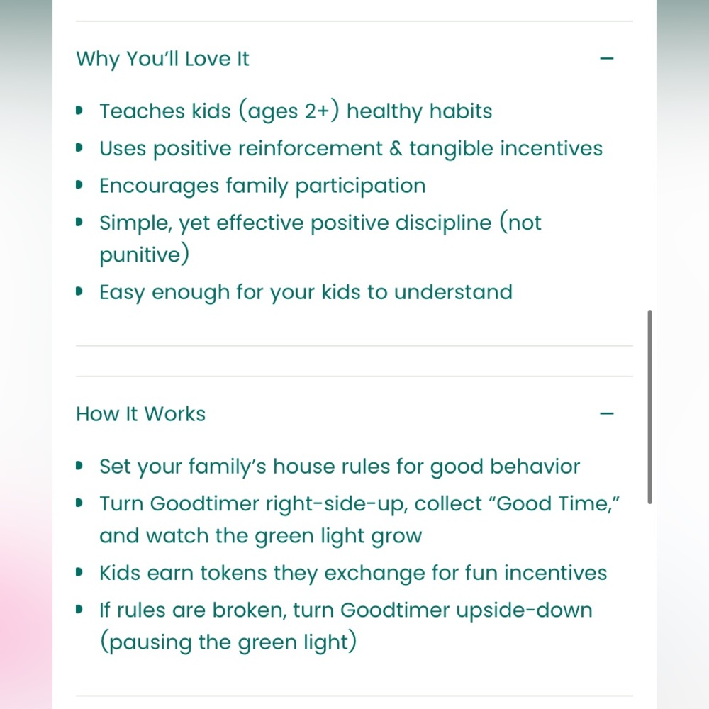 Goodtimer Positive Reinforcement Parenting Solution - Picture 4 of 5